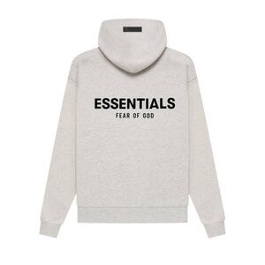 NEW with tags Fear of God Essentials Hoodie dark grey